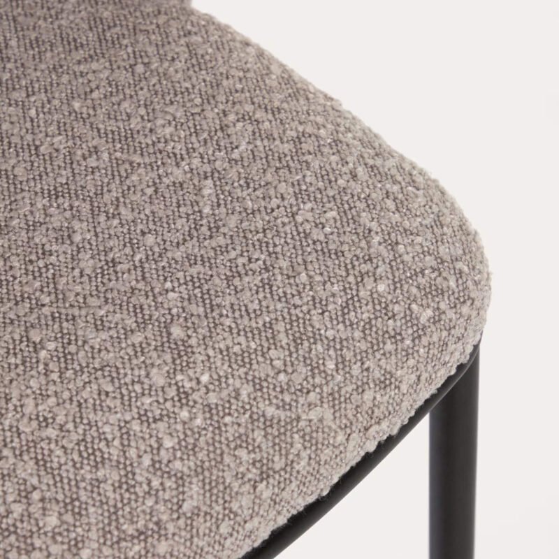 Tabouret de comptoir Lana - Gris - Anti-tâche – Image 7