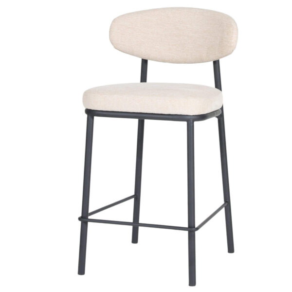 Tabouret de comptoir Kaya - Écru