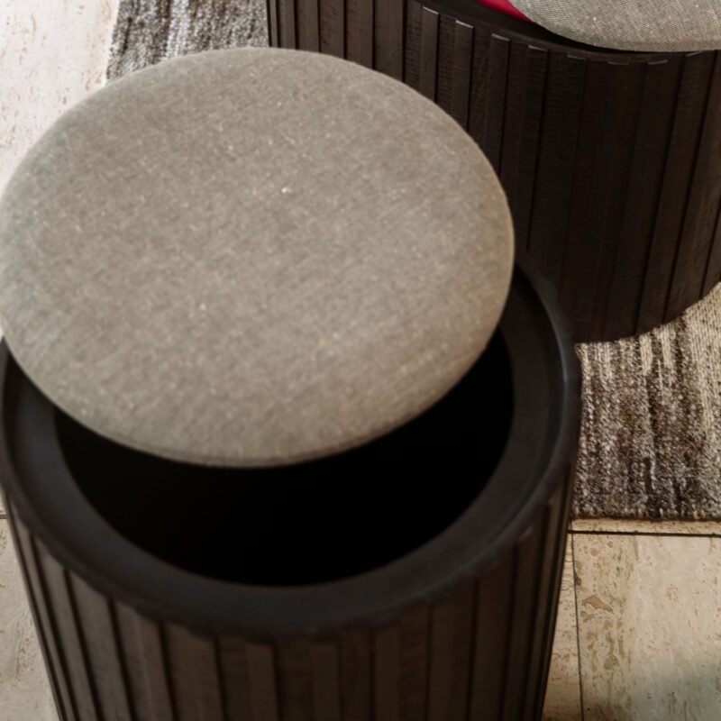 pouf bay - haut - ø 40 x h 48 cm – image 5