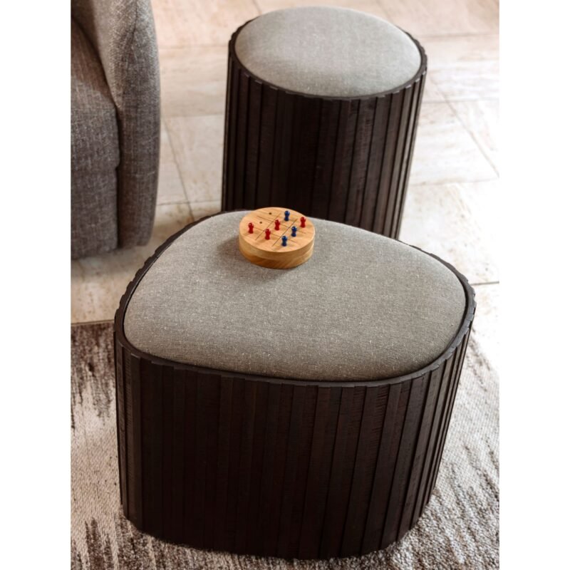 pouf bay - haut - ø 40 x h 48 cm – image 6