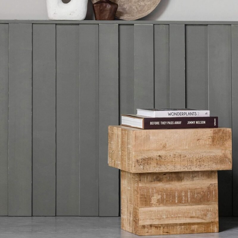 table basse balk - l 50 x h 50 cm – image 2