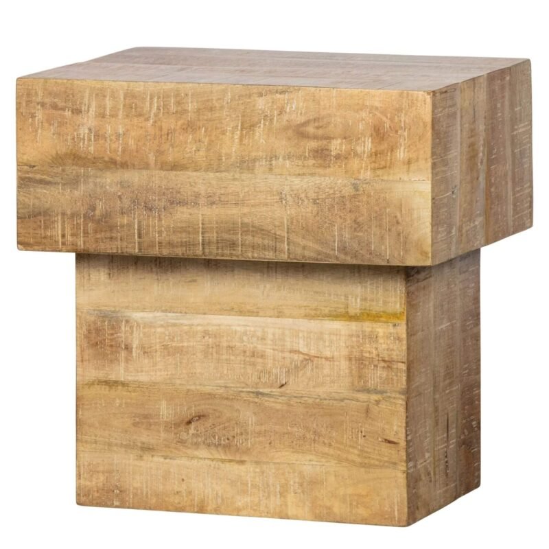 table basse balk - l 50 x h 50 cm
