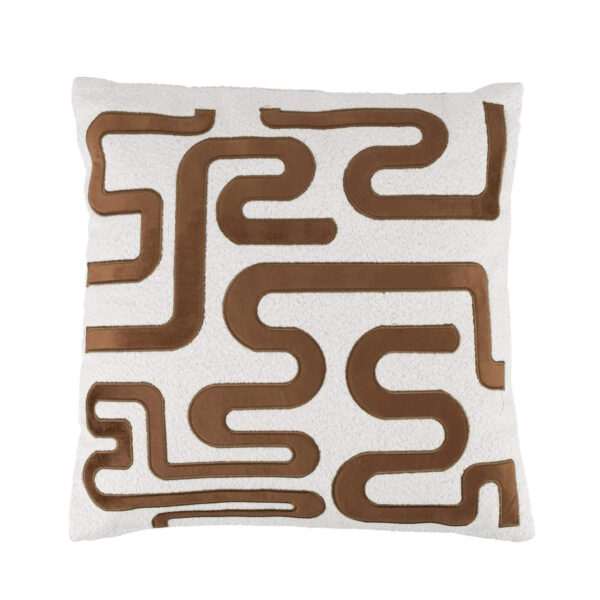 Coussin Ayur - Cognac - 40 x 40 cm