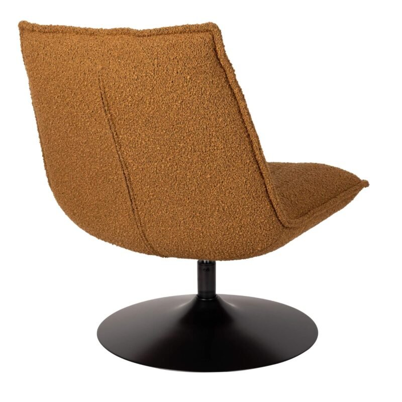 fauteuil lounge jax - pivotant - ochre – image 9
