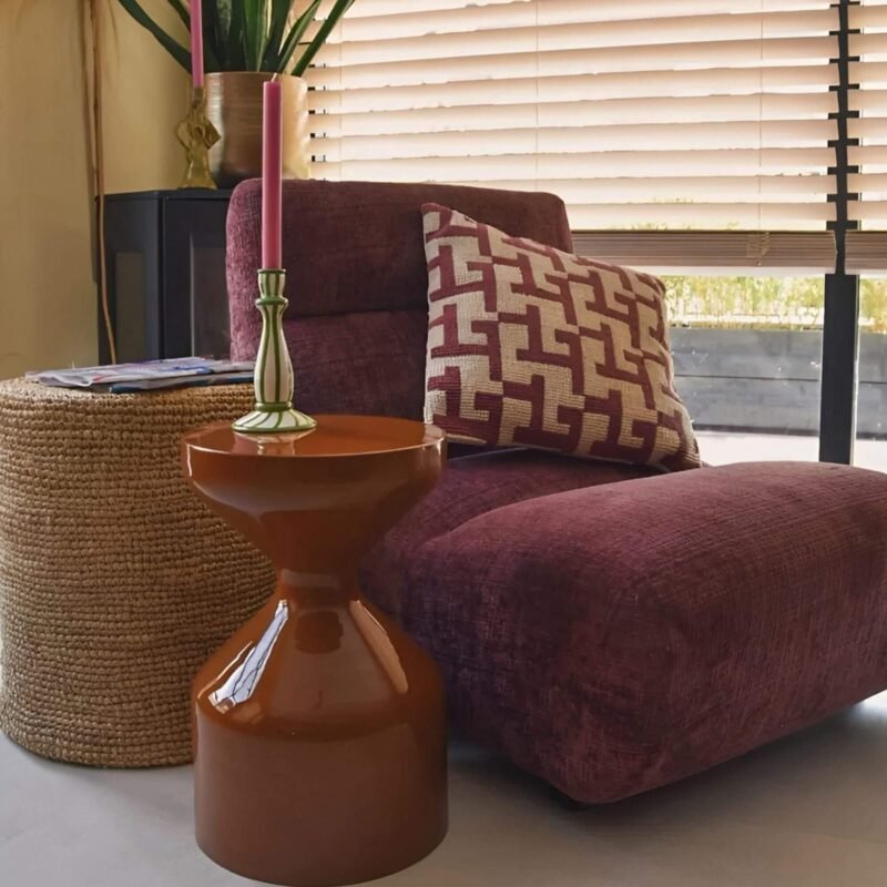 fauteuil lounge observe - burgundy – image 4