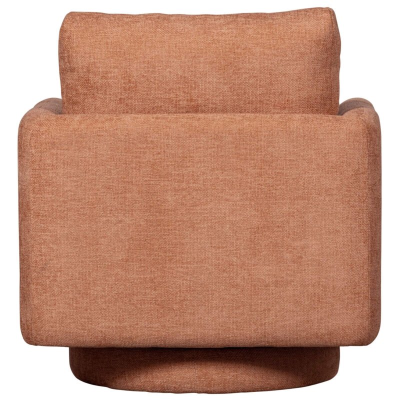 fauteuil lounge pivotant oscar - saumon – image 7
