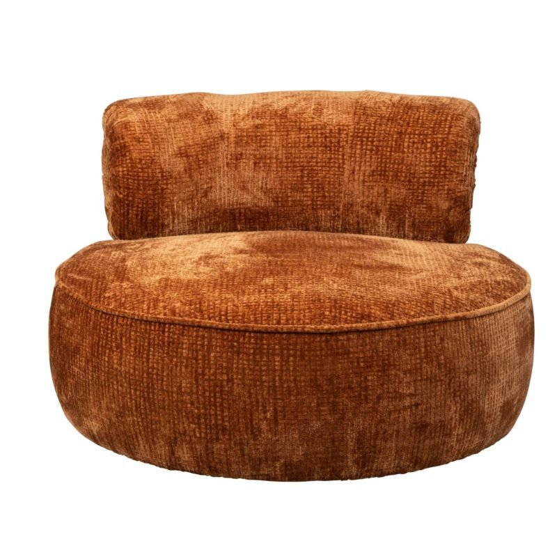 fauteuil lounge tilbury - pivotant - terra – image 9