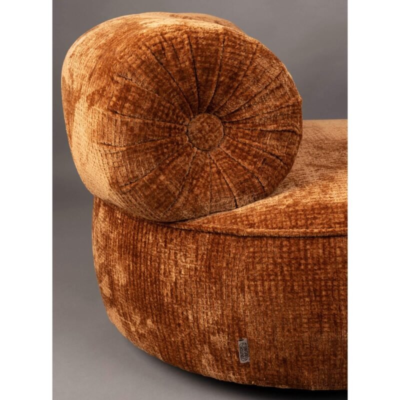 fauteuil lounge tilbury - pivotant - terra – image 4