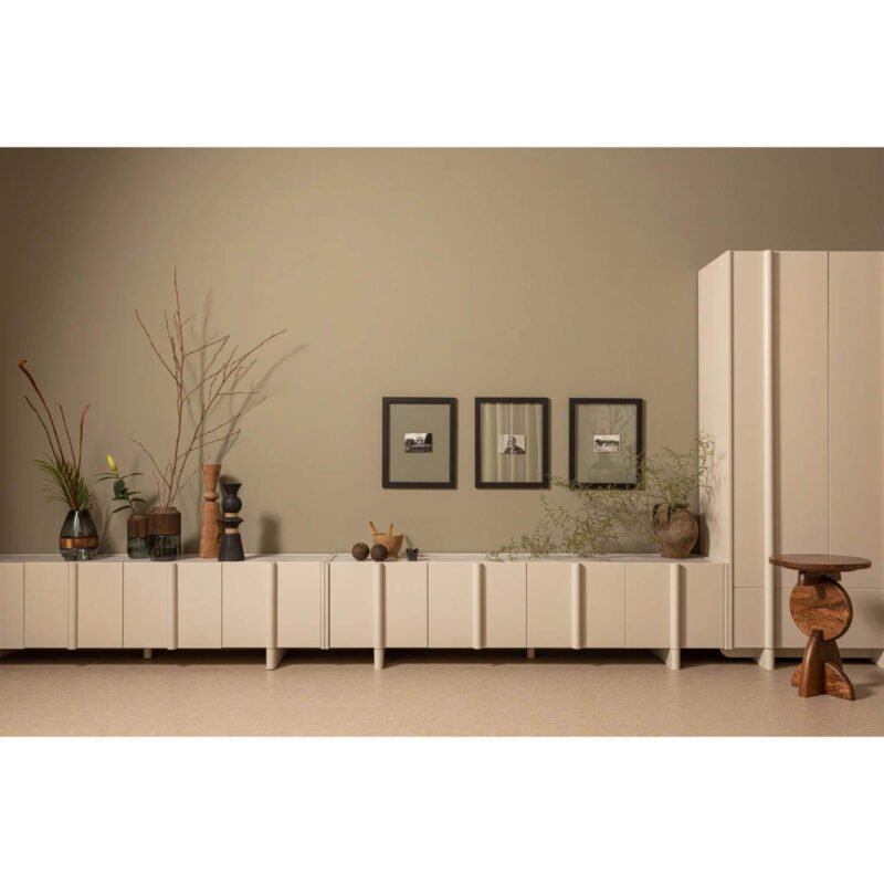 meuble tv basu - l 152 x h 53 cm - dust – image 11