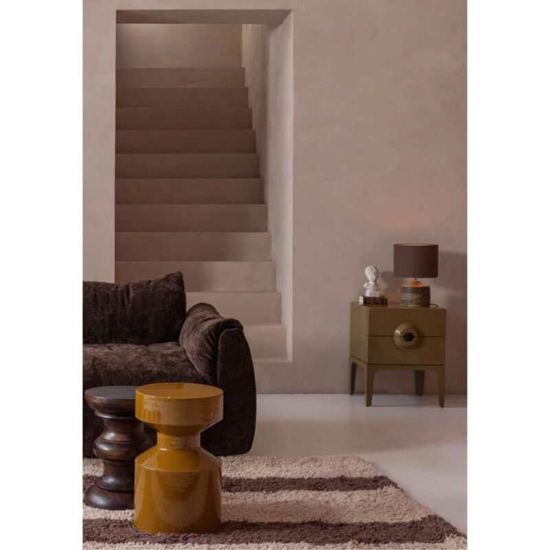 table de chevet merge - h 57 x l 44 cm - honey – image 6