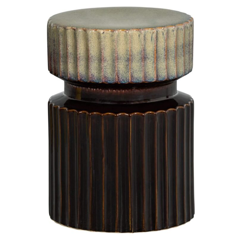 table d'appoint geer - ø 35 x h 48 cm - espresso