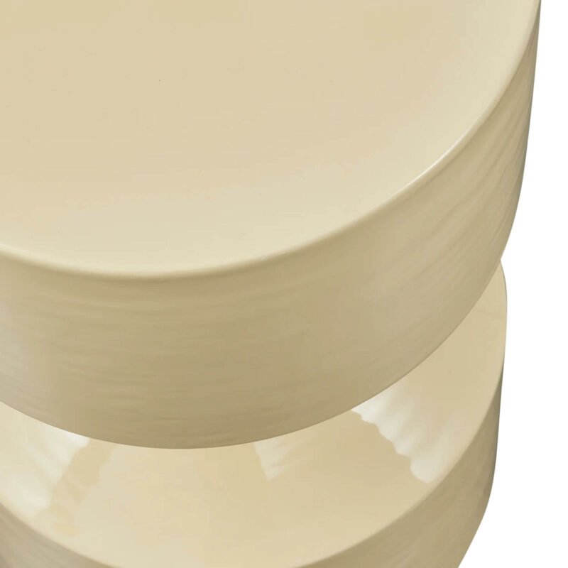 table d'appoint hidde - ø 30 x 47 cm - crème – image 5