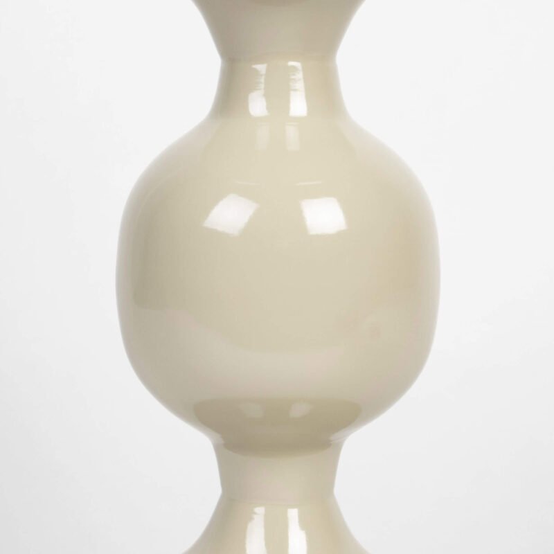 table d’appoint lars - taupe - ø 31 x h 59 cm – image 4