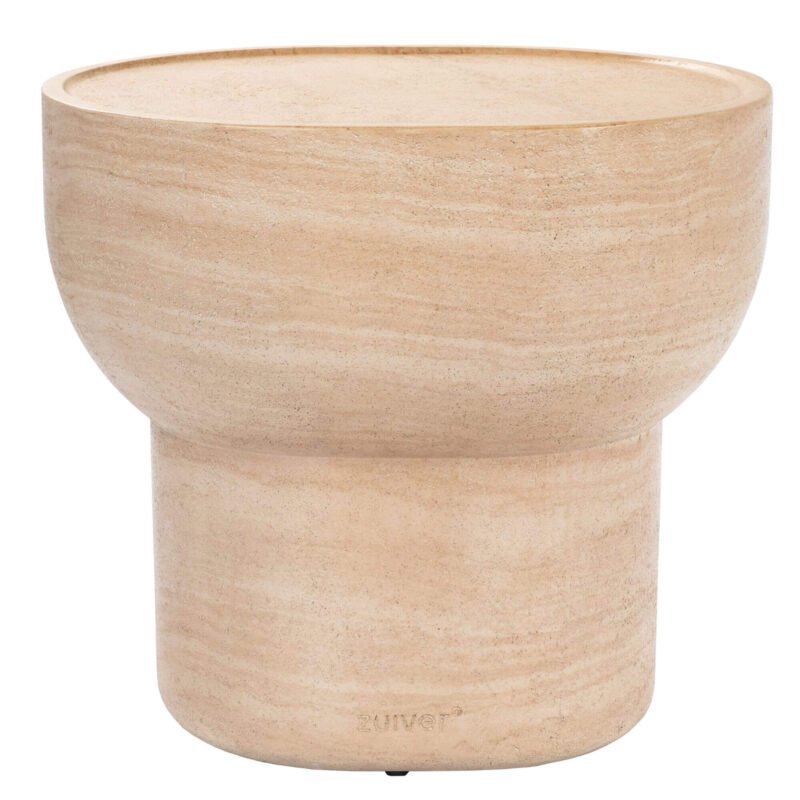 table d'appoint noble - l 50 x h 46 cm - indoor/outdoor