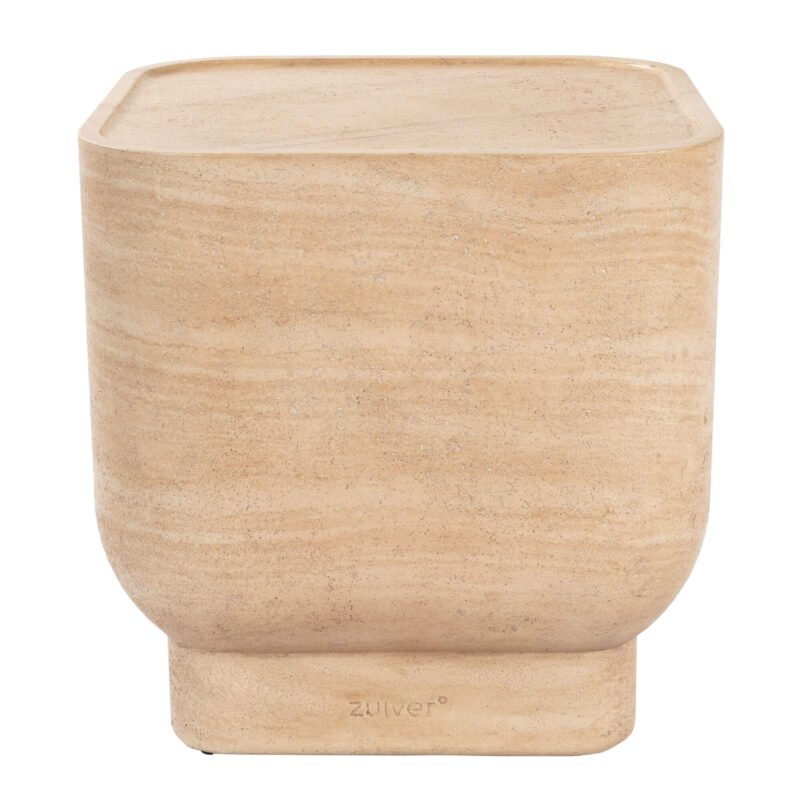table d'appoint noble - l 45 x h 47 cm - indoor/outdoor