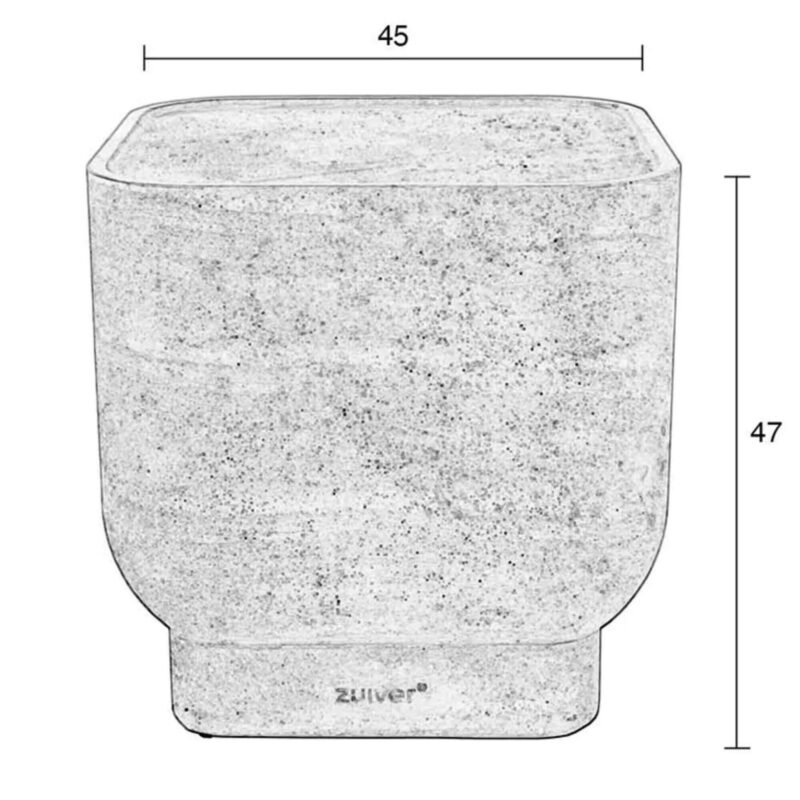 table d'appoint noble - l 45 x h 47 cm - indoor/outdoor – image 13