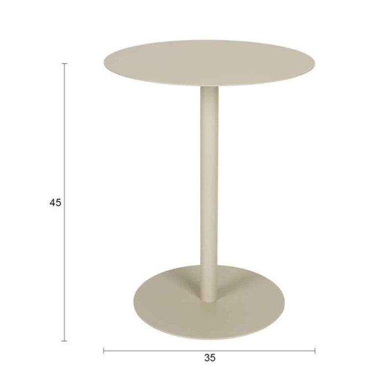 table d'appoint snow - rice - indoor/outdoor – image 7