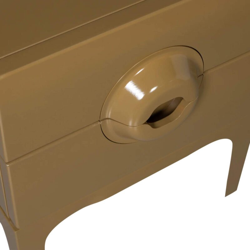 table de chevet merge - h 57 x l 44 cm - honey – image 9