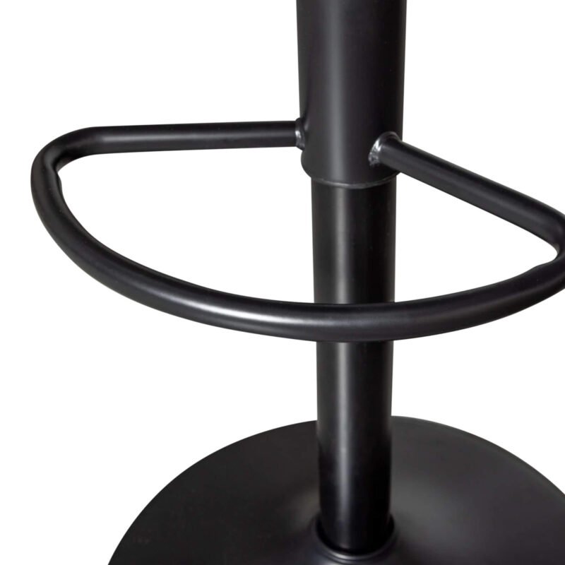 tabouret de bar isaac - ajustable - noir – image 5