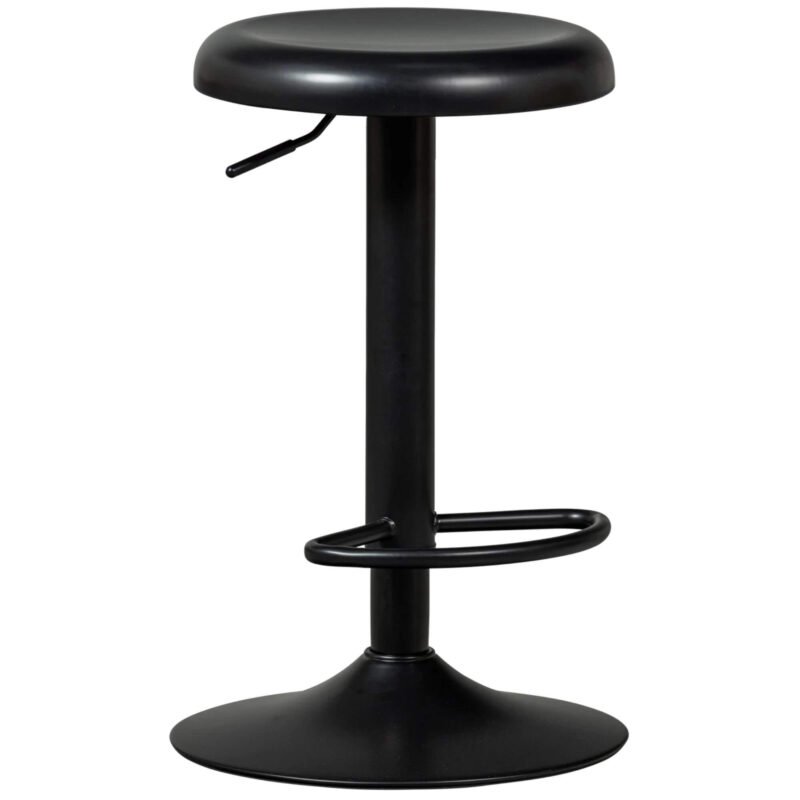 tabouret de bar isaac - ajustable - noir – image 6