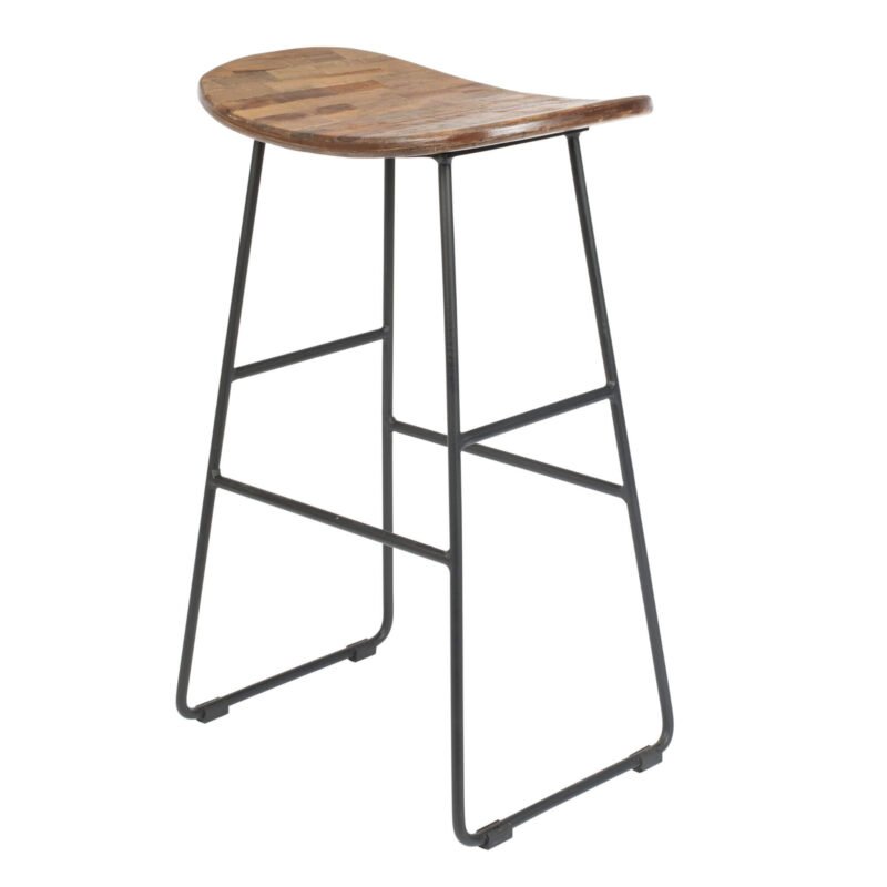 tabouret de comptoir tangle - h 65 cm