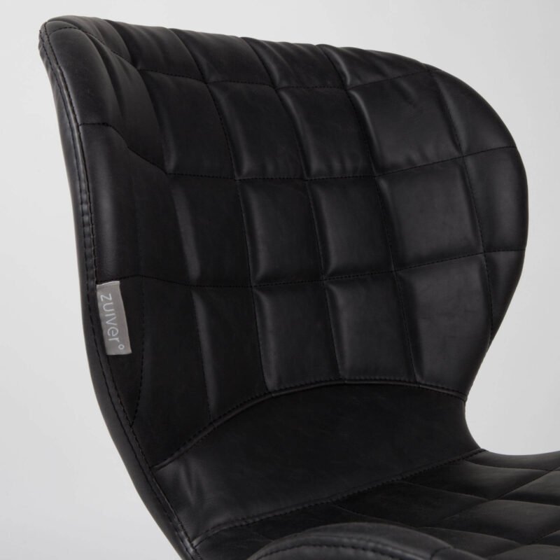 chaise omg - cuir noir – image 2