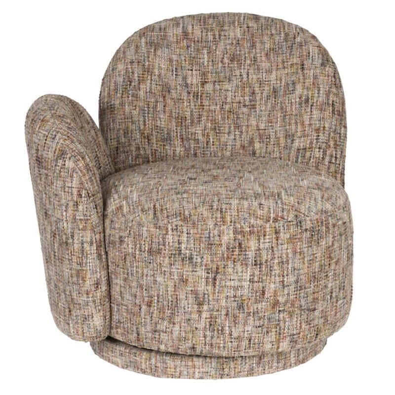 fauteuil lounge rose - pivotant – image 9
