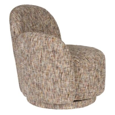 Fauteuil Lounge Rose - Pivotant