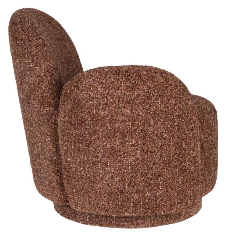 fauteuil lounge rose - pivotant - red – image 8