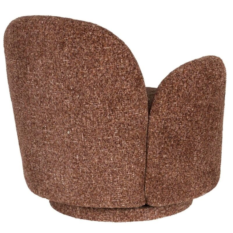fauteuil lounge rose - pivotant - red – image 7