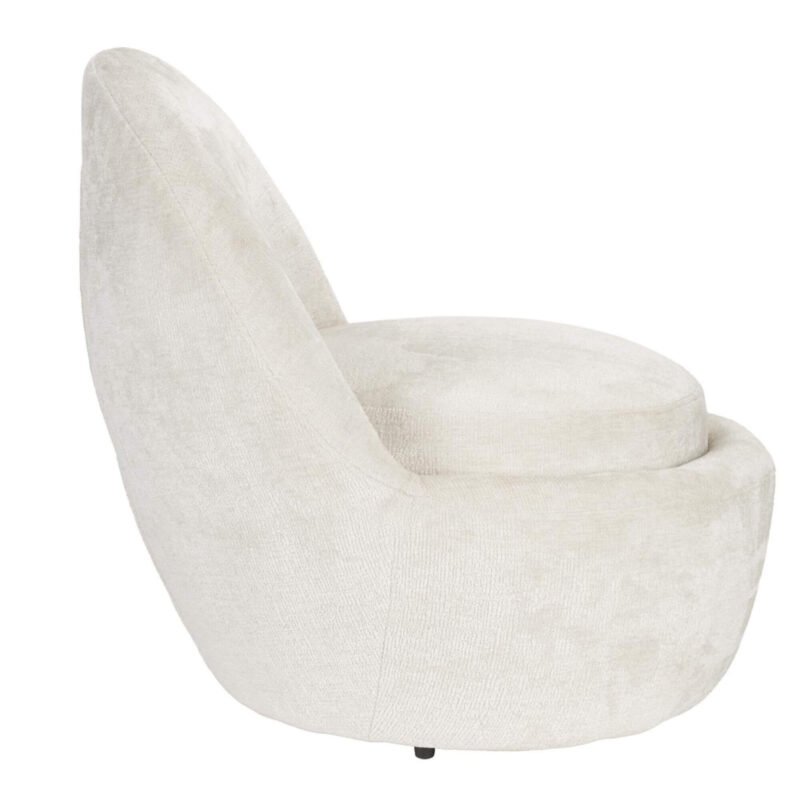 fauteuil lounge nash - off-white – image 3