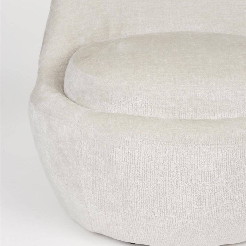 fauteuil lounge nash - off-white – image 7