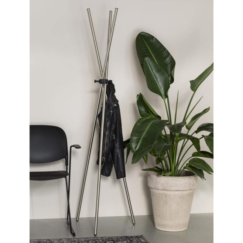 porte-manteau darwin - silver – image 3