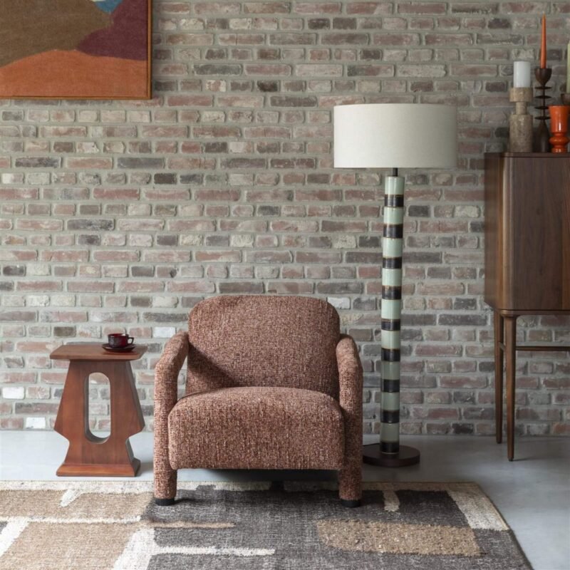 fauteuil lounge kent - red – image 3