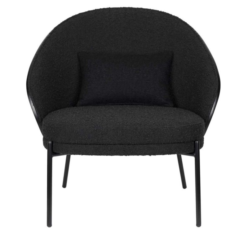 fauteuil lounge rodin - noir – image 7
