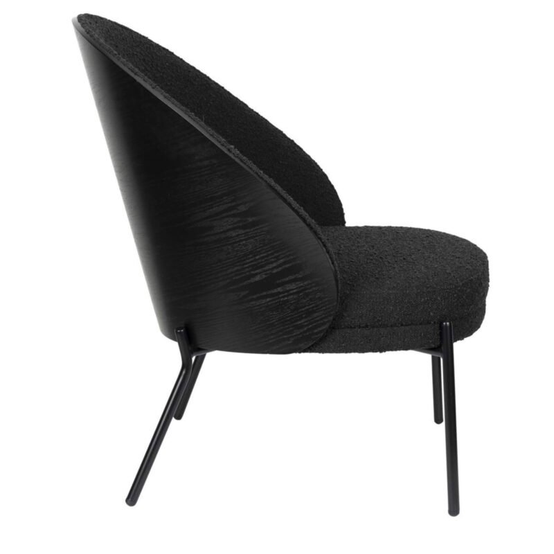 fauteuil lounge rodin - noir – image 6