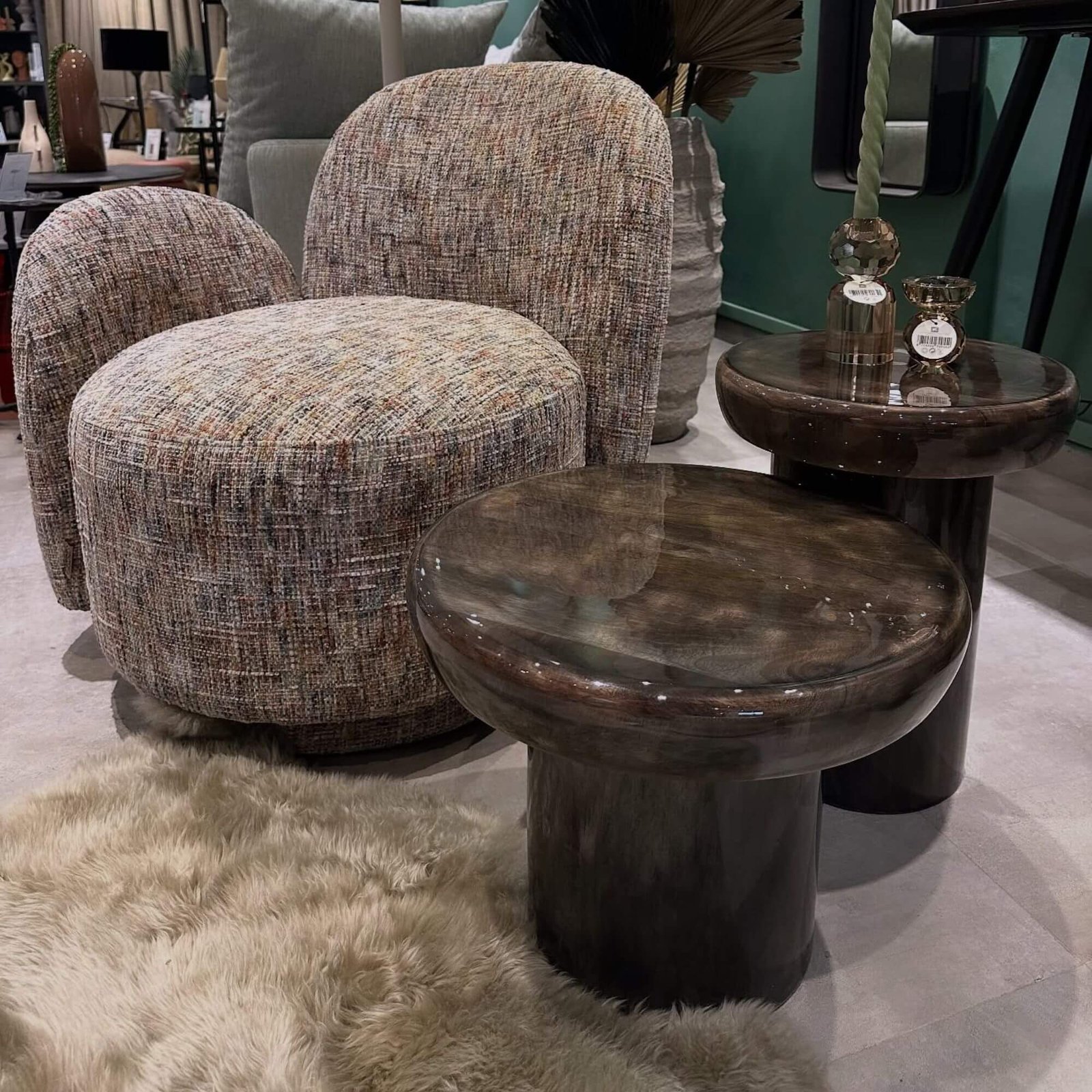 fauteuil lounge rose 2 fauteuil lounge rose – image 2
