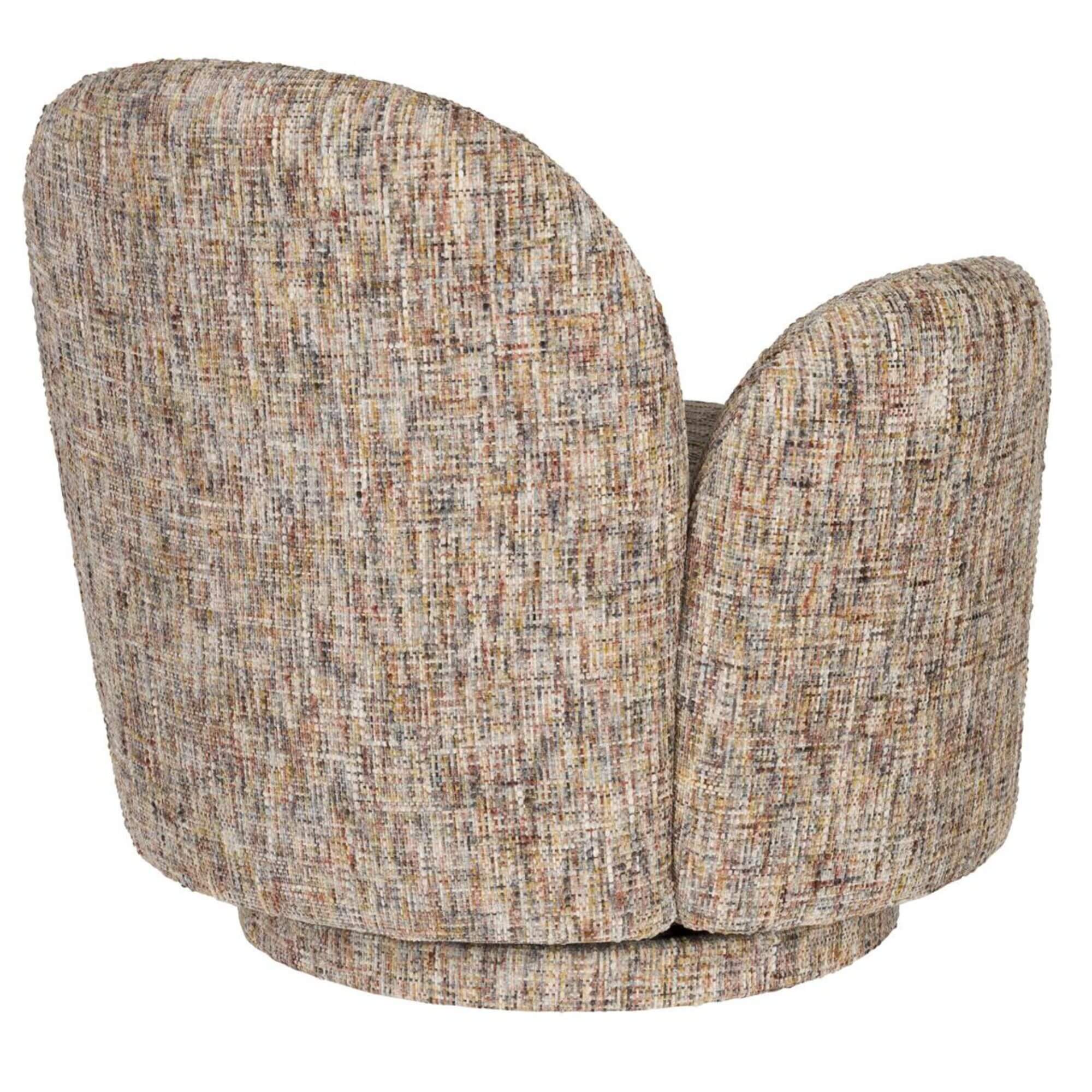 fauteuil lounge rose - pivotant 7 fauteuil lounge rose - pivotant – image 7