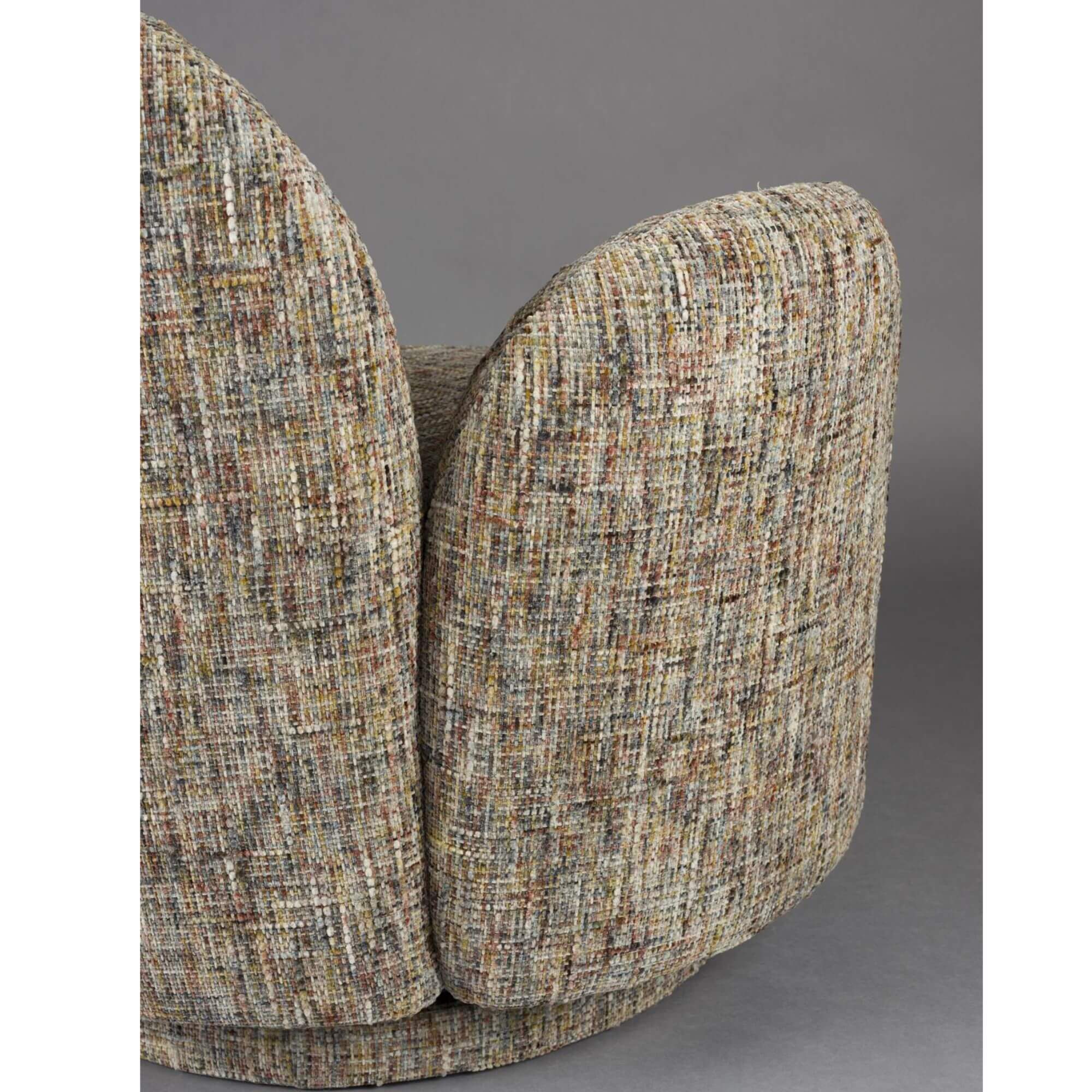 fauteuil lounge rose - pivotant 3 fauteuil lounge rose - pivotant – image 3