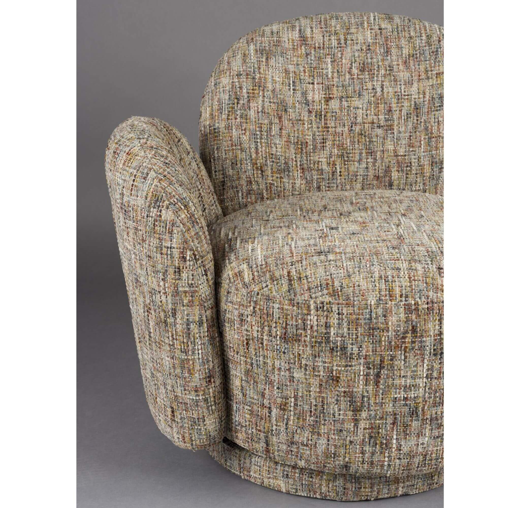fauteuil lounge rose - pivotant 4 fauteuil lounge rose - pivotant – image 4