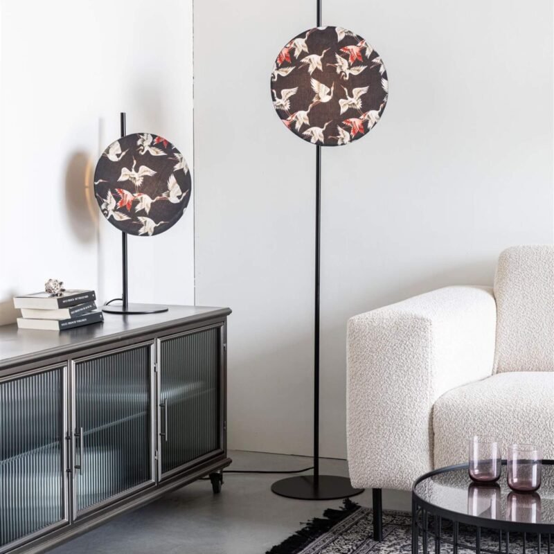 lampe à poser jaylee - ø 30 x h 61 cm – image 3