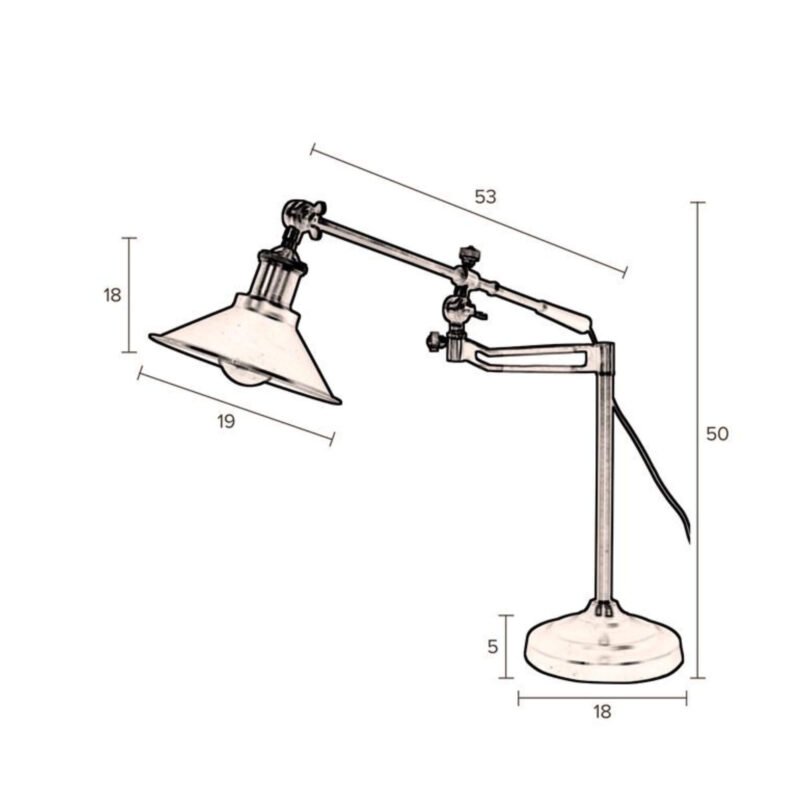 lampe à poser penelope - amovible – image 10