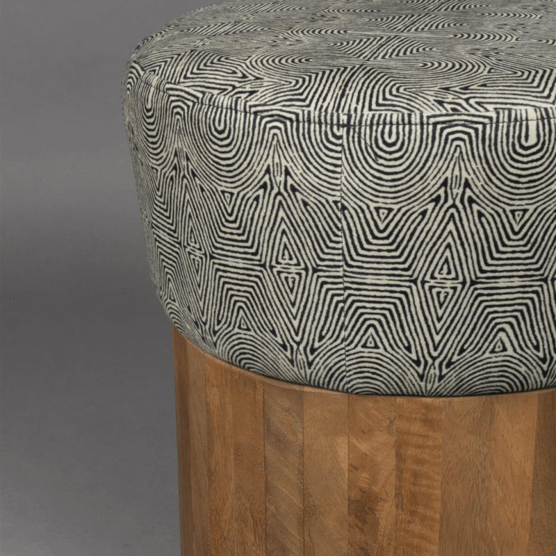 pouf fragment - ø 40 x h 45 cm – image 3