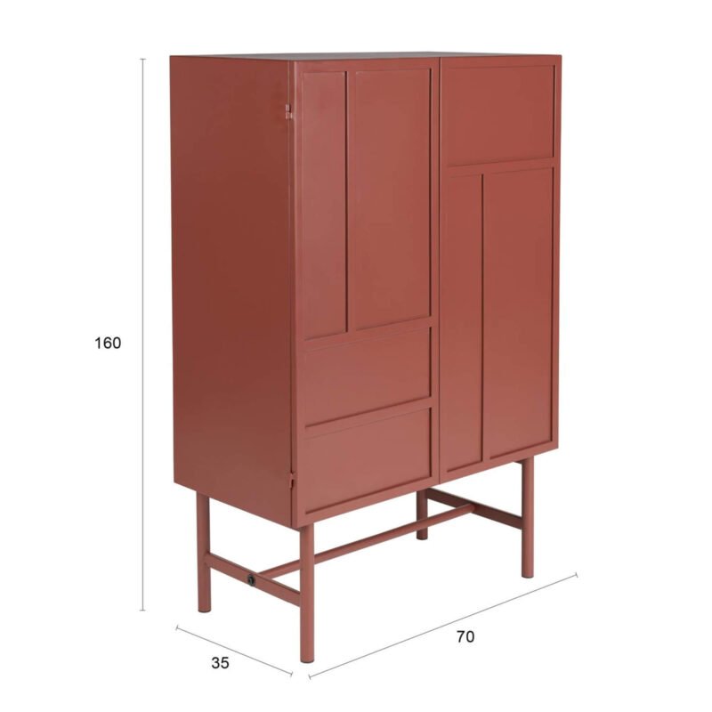 cabinet davis - h 160 x l 70 cm – image 8