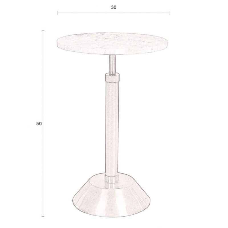 table d'appoint sana – image 6