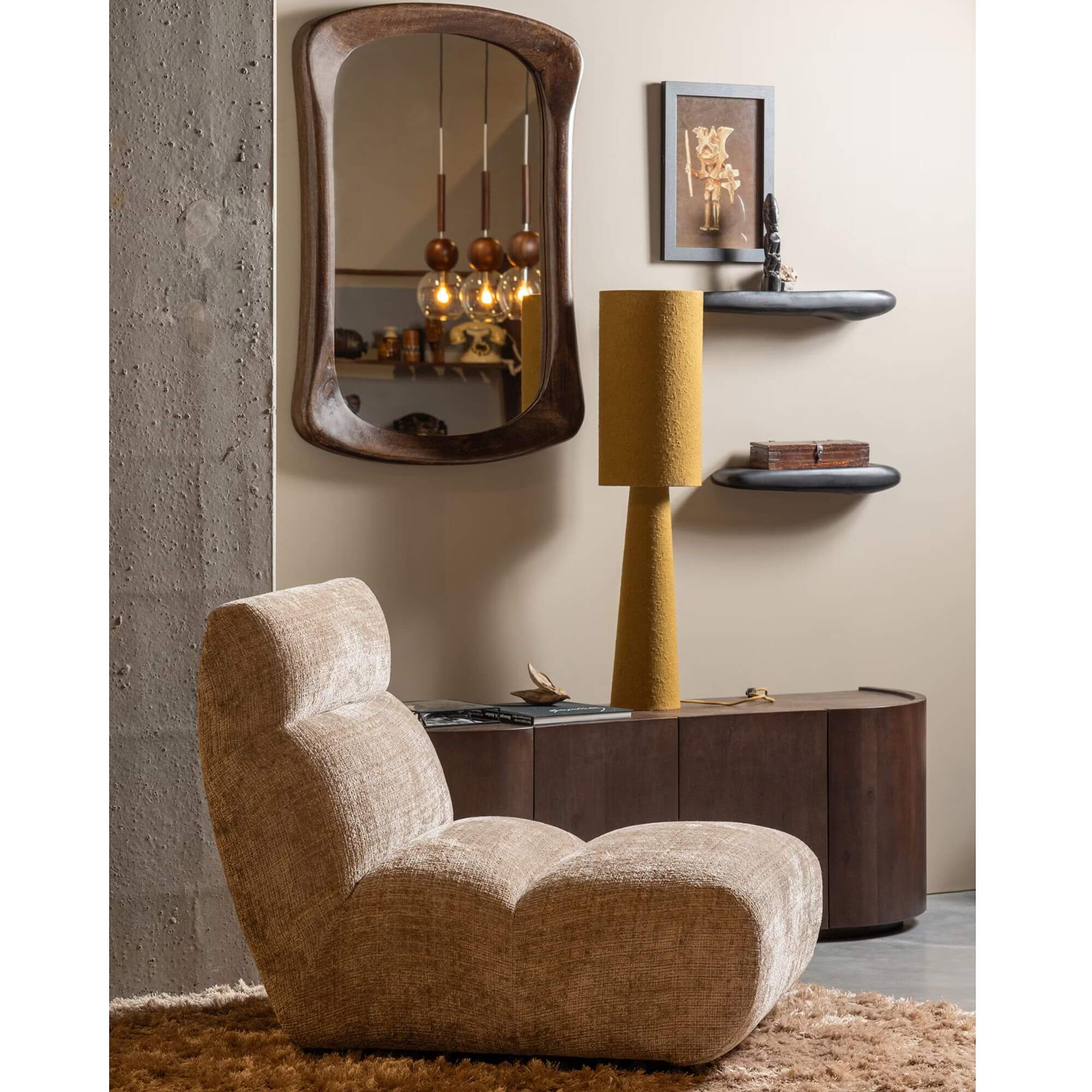 lampadaire loft - tapenade - h 90 x ø 22 cm 3 lampadaire loft - tapenade - h 90 x ø 22 cm – image 3