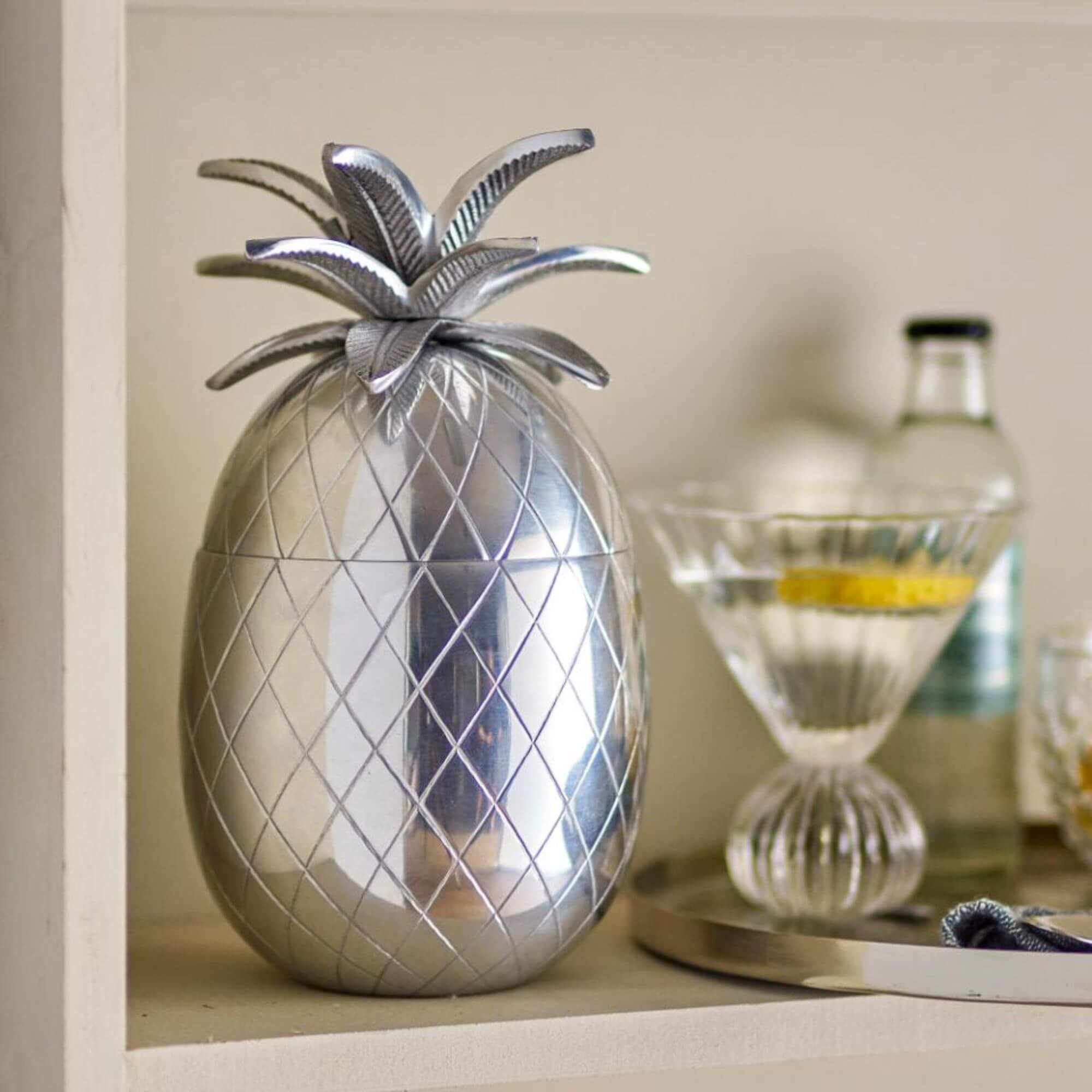 seau à glace yuichi - ø 13 x h 24 cm - silver 2 seau à glace yuichi - ø 13 x h 24 cm - silver – image 2