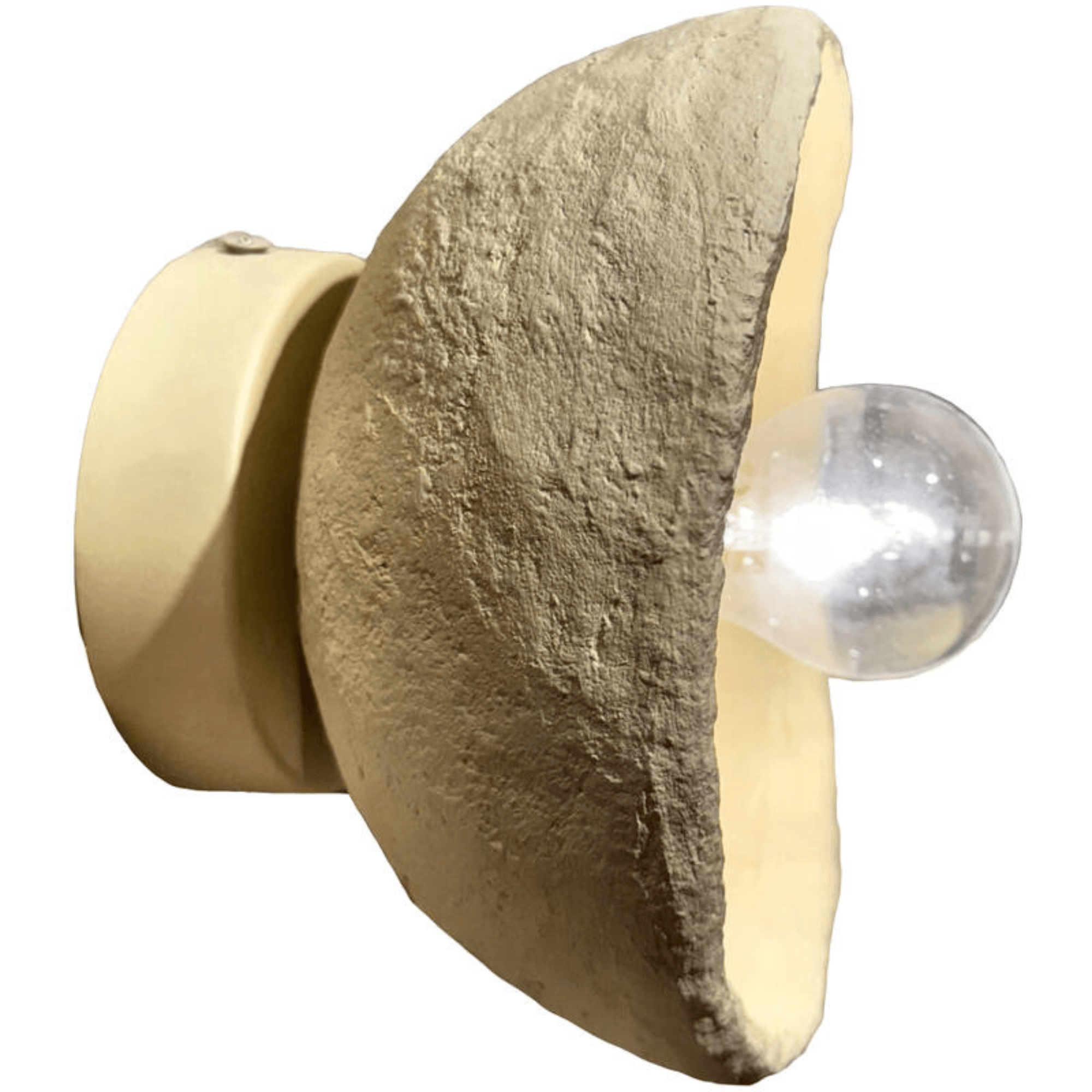 applique murale point - ø 19 x p 14 cm - beige 2 applique murale point - ø 19 x p 14 cm - beige – image 2