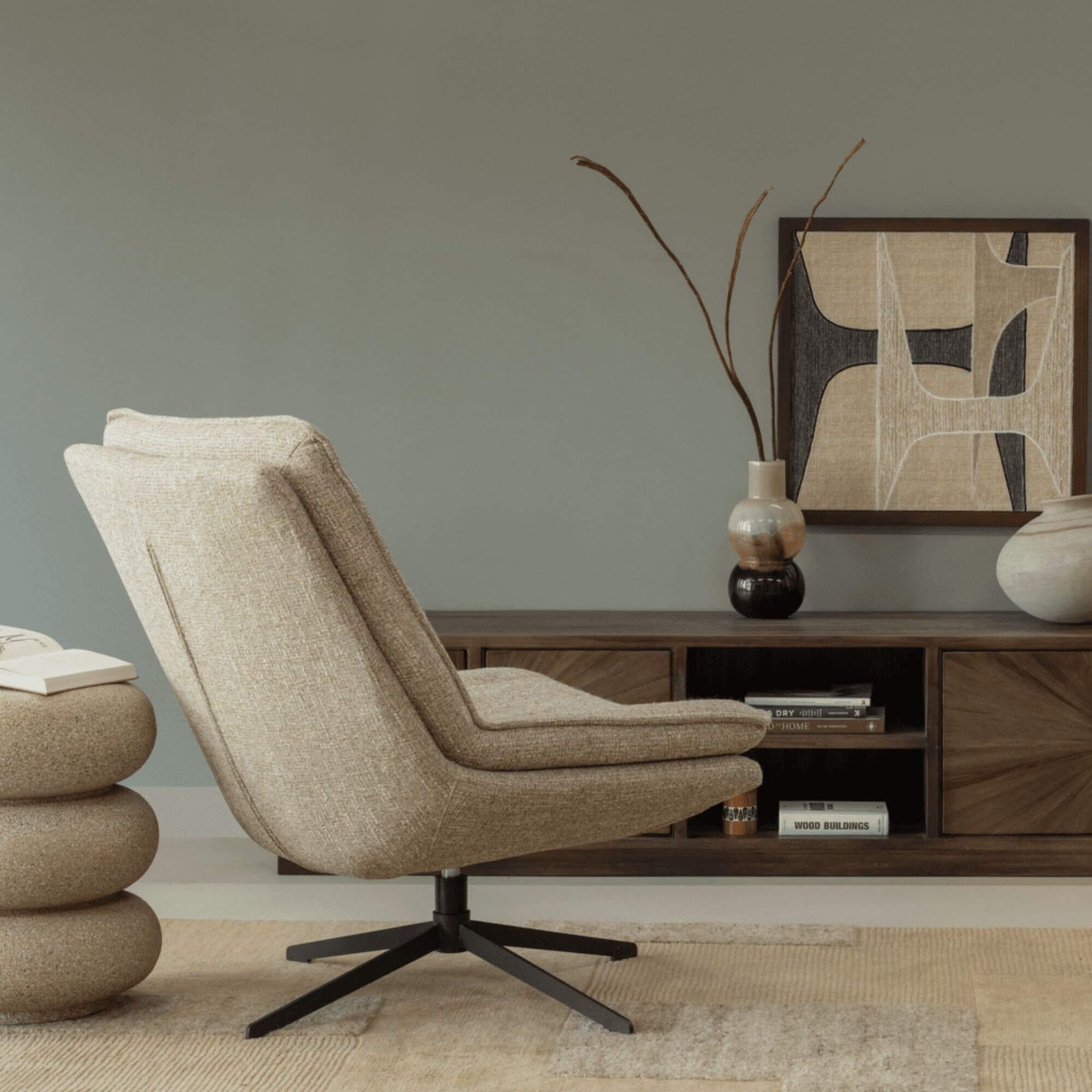 fauteuil pivotant milaro 2 fauteuil pivotant milaro – image 2
