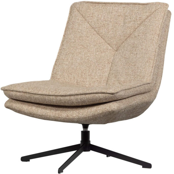 Fauteuil pivotant Milaro - Beige